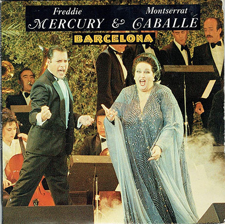  Una imagen del disco de Freddie Mercury y Montserrat Caballé